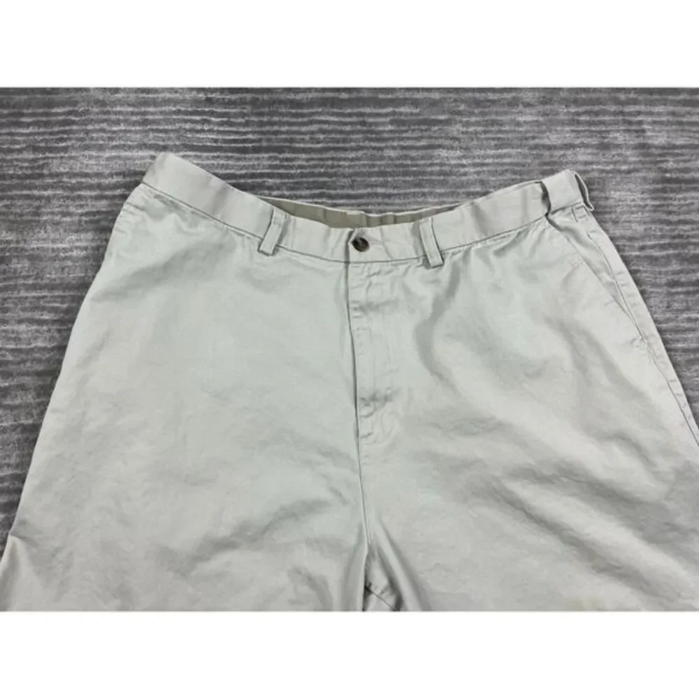 Farah Shorts Mens 40 Beige‎ Expandable Waist 100% Cotton Chino